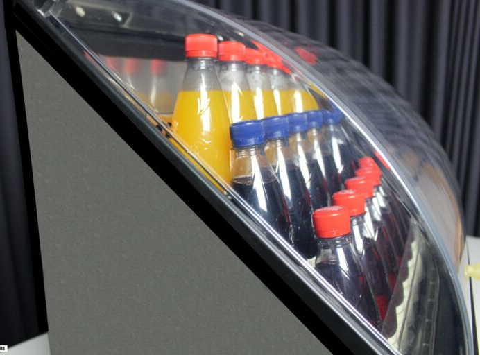 Kühlvitrine Selbstbedienung für von der Seite