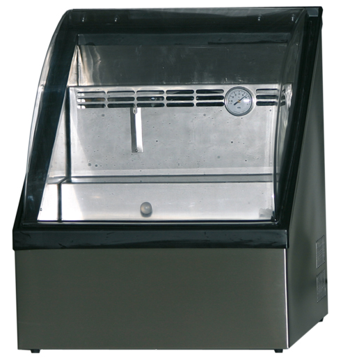 Kühlvitrine Selbstbedienung für Getränke leer