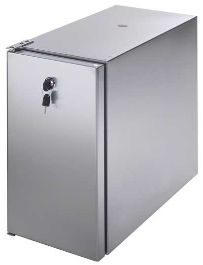 Milchkühlschrank MC20 in Edelstahl